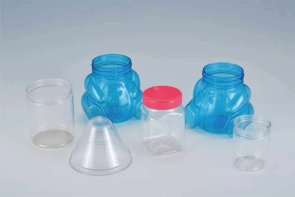 Large bottle mouth stretching machine