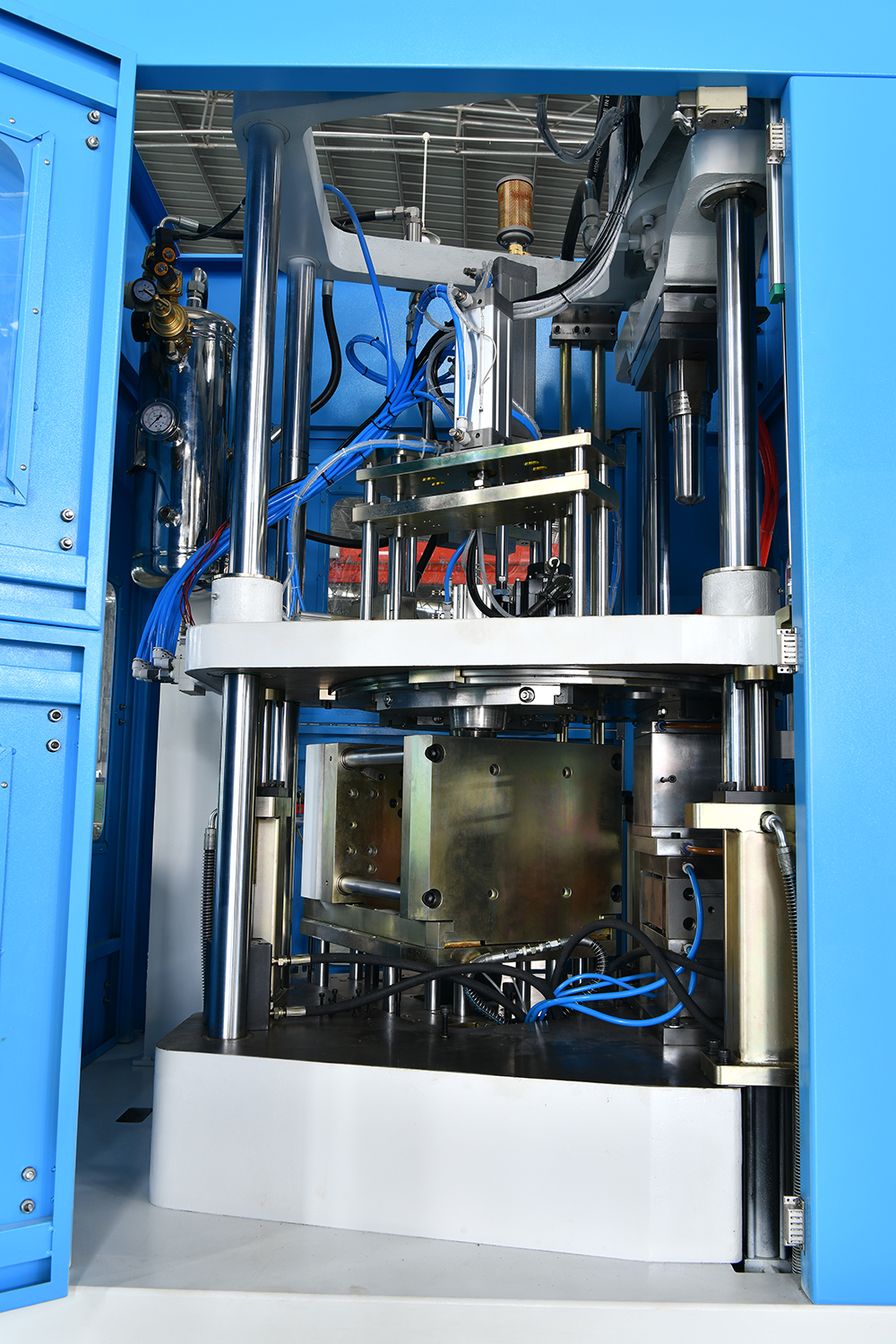 LW-120-V3 Vertical ISBM Equipment PET Injection Stretch Blow Molding System for Medium-Volume Production