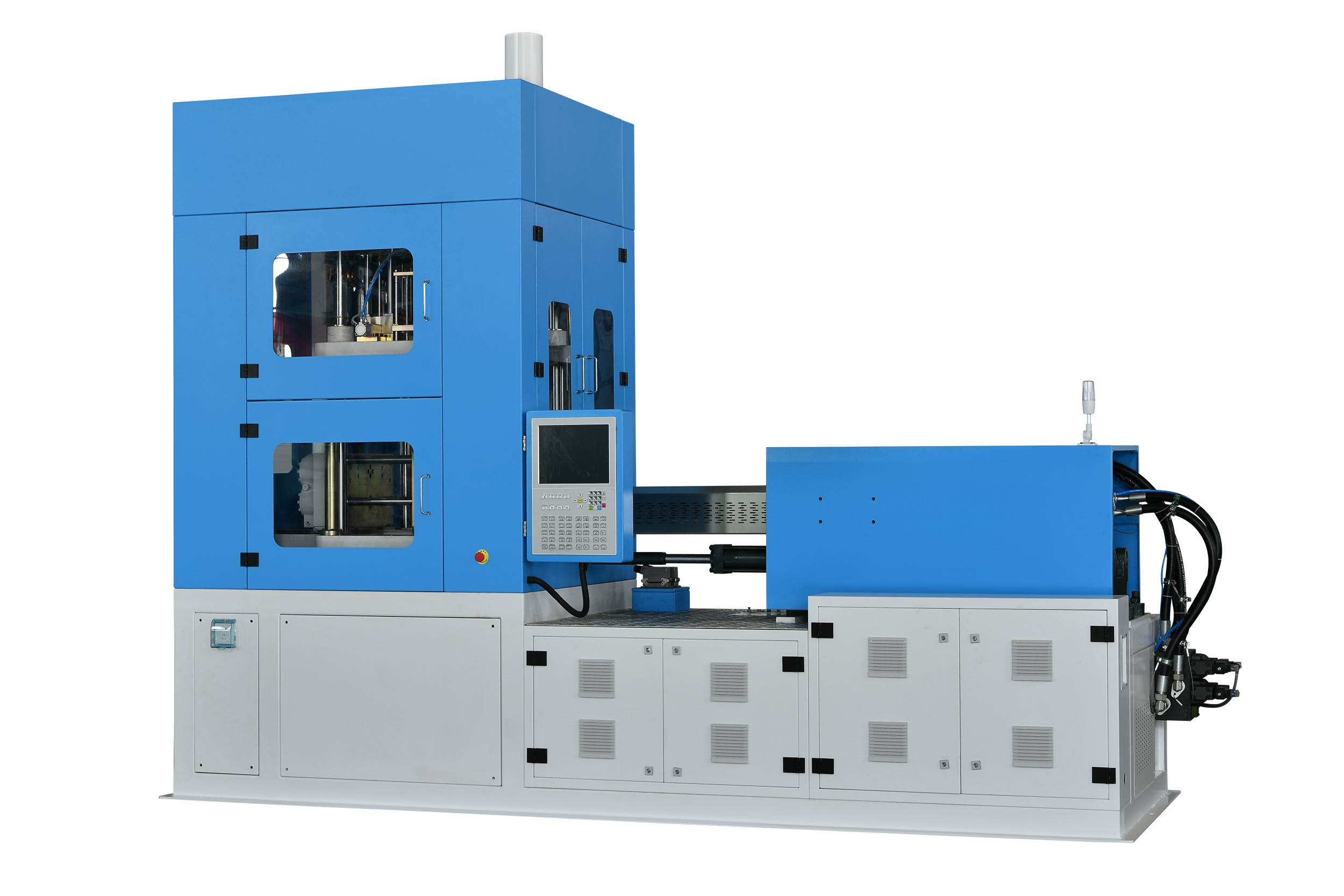 LW-120-V4 Compact Vertical ISBM Machine Versatile PET Bottle Production for Food, Pharma & Cosmetics solution