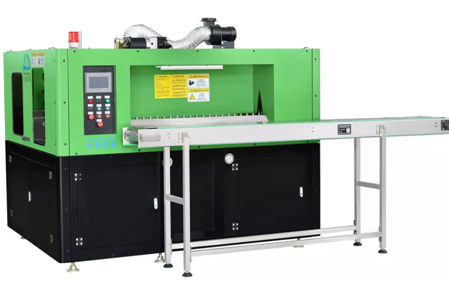 Variable pitch series semi-automatic bottle blowing machine